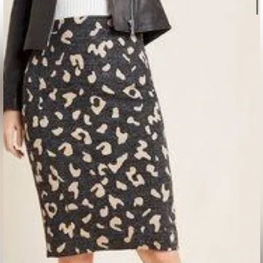 NWT Anthropologie Maeve Delphine Sweater Pencil Skirt